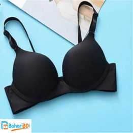 Black Soft Foam Padded Bra For Girls-01 Piece
