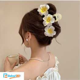 Colorful Shark Clip 3 Flower Clip For Head-01