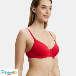 Red Soft Foam Padded Bra For Girls-01 Piece